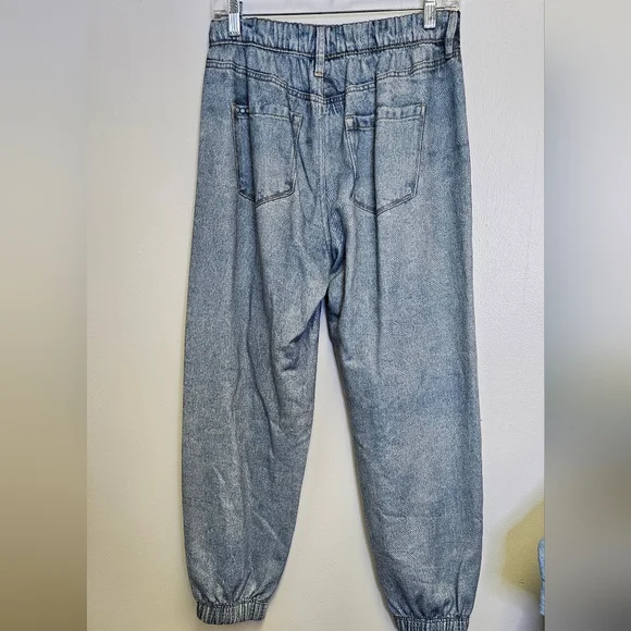 Blank NYC blue joggers Sz Small - Picture 2 of 3